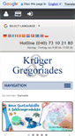 Mobile Screenshot of kg-hamburg.de